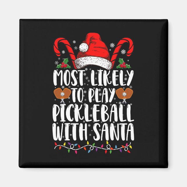 Am wahrscheinlichsten ist es, Pickleball mit der F Magnet (Vorne)