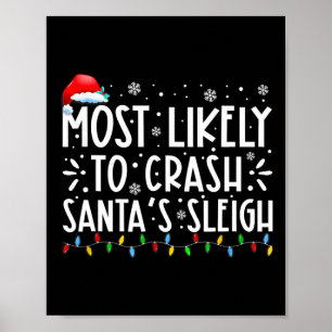 Am wahrscheinlichsten ist es, Weihnachten zum Leig Poster