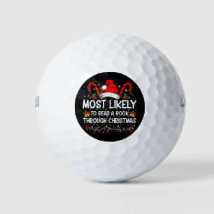 Am Wahrscheinlichsten Liest Ein Buch Durch Weihnac Golfball