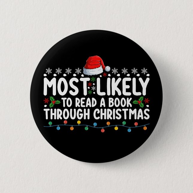 Am wahrscheinlichsten liest man ein Buch durch Wei Button (Vorderseite)
