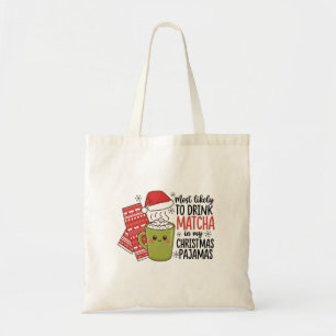 Am wahrscheinlichsten Matcha in meinem Weihnachts- Tragetasche