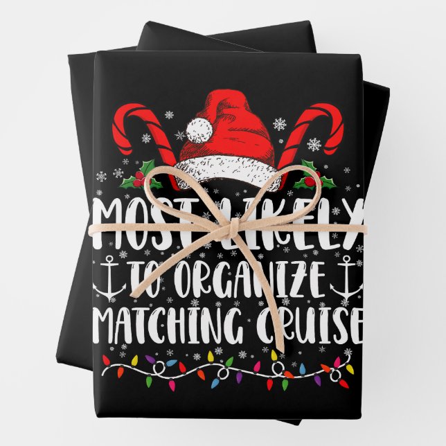 Am wahrscheinlichsten Matching Cruise organisieren Geschenkpapier Set (Beispiel)