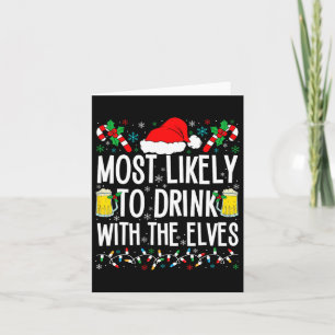 Am wahrscheinlichsten, mit dem Elf zu trinken Funn Karte