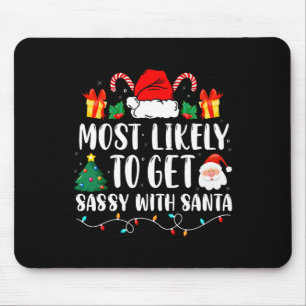 Am wahrscheinlichsten mit der Santa Fun Familie Ch Mousepad