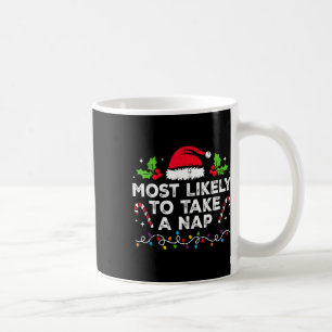Am wahrscheinlichsten nehmen ein Nickerchen Famili Kaffeetasse