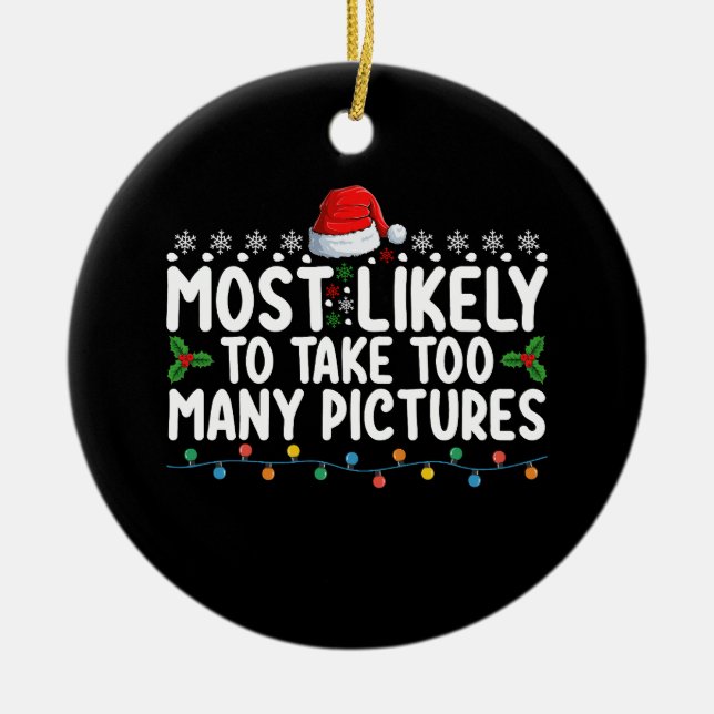 Am wahrscheinlichsten, nehmen zu viele Bilder Weih Keramik Ornament (Vorne)