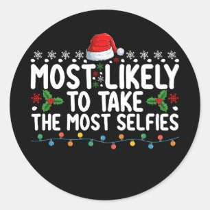 Am wahrscheinlichsten nimmt man die seltsamsten We Runder Aufkleber