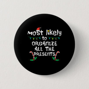 Am wahrscheinlichsten organisieren Weihnachts-Weih Button