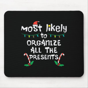 Am wahrscheinlichsten organisieren Weihnachts-Weih Mousepad