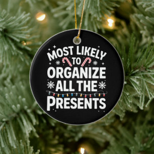 Am wahrscheinlichsten organisiert alle Geschenke W Keramik Ornament
