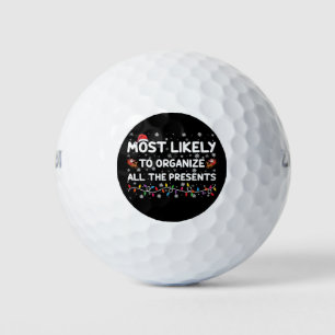 Am wahrscheinlichsten organisiert er/sie alle Gesc Golfball