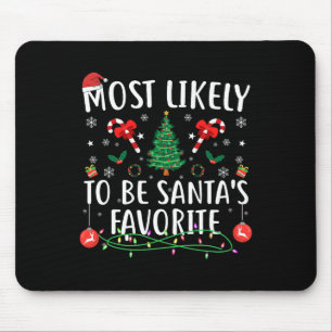 Am wahrscheinlichsten passt Weihnachten am liebste Mousepad