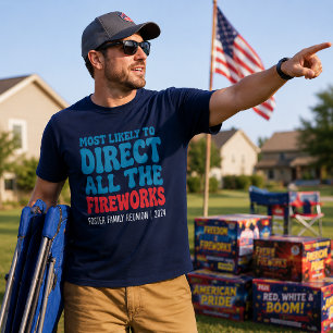 Am Wahrscheinlichsten Richtet Alle Feuerwerk-Benut T-Shirt