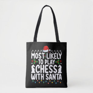 Am Wahrscheinlichsten Schach Mit Santa Weihnachten
