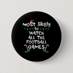 Am wahrscheinlichsten schauen Fußball Weihnachten  Button