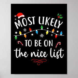 Am wahrscheinlichsten sehen Sie alle Weihnachten F Poster