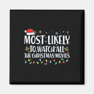 Am wahrscheinlichsten sind alle Weihnachtsfilme Ch Magnet