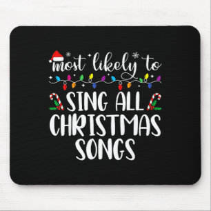 Am wahrscheinlichsten singt die ganze Familie Weih Mousepad