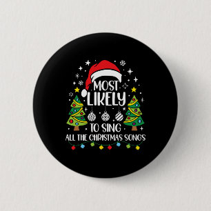 Am wahrscheinlichsten singt die Weihnachtslieder-F Button