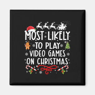 Am wahrscheinlichsten spielen Videospiele auf Weih Magnet