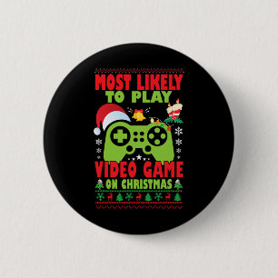 Am wahrscheinlichsten spielt Familie Videospiel Üb Button
