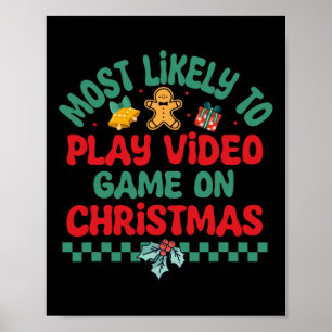 Am wahrscheinlichsten spielt man an Weihnachten Vi Poster