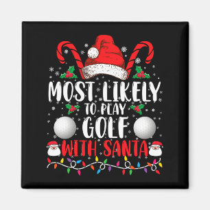 Am wahrscheinlichsten spielt mit Santa Family Xmas Magnet