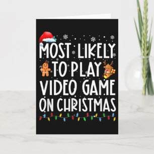 Am wahrscheinlichsten spielt Weihnachts-Santa Vide Karte