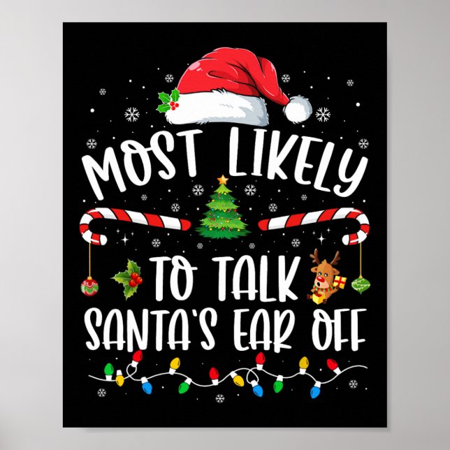 Am wahrscheinlichsten spricht Weihnachten von der  Poster (Vorne)