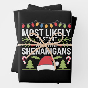 Am wahrscheinlichsten starten alle Shenanigans lus Geschenkpapier Set