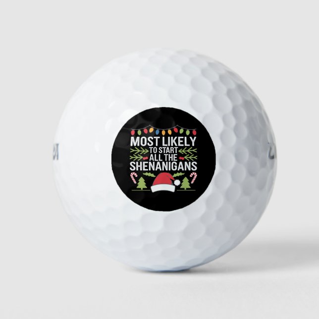 Am wahrscheinlichsten starten alle Shenanigans lus Golfball (Vorderseite)