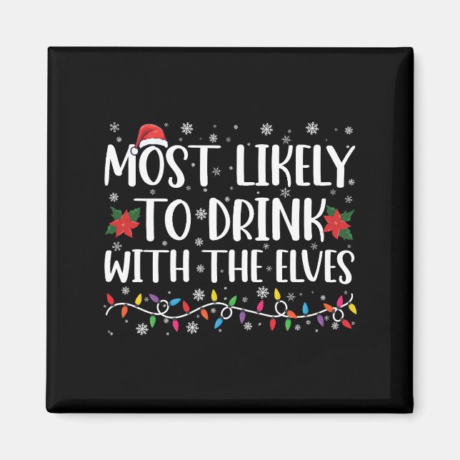 Am wahrscheinlichsten trinken mit den Elfen, die t Magnet (Vorne)