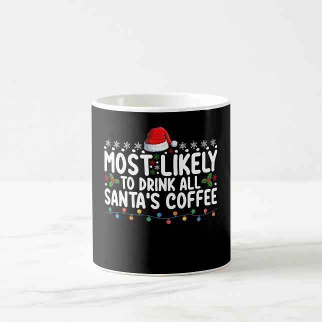 Am wahrscheinlichsten trinken Sie alle Weihnachten Kaffeetasse (Mittel)