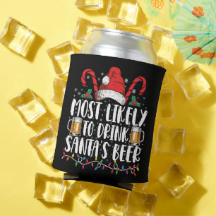 Am wahrscheinlichsten trinken Sie Weihnachts-Bier Dosenkühler