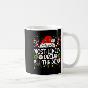 Am wahrscheinlichsten trinkt die Wein-Familientref Kaffeetasse