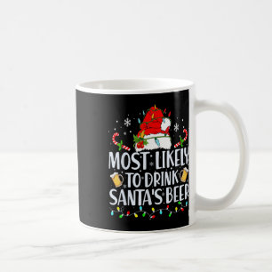 Am wahrscheinlichsten trinkt man Weihnachts-Bier Kaffeetasse