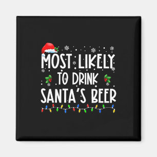 Am wahrscheinlichsten trinkt man Weihnachts-Bier Magnet