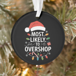 Am wahrscheinlichsten überkauft das Shopping-Squad Ornament
