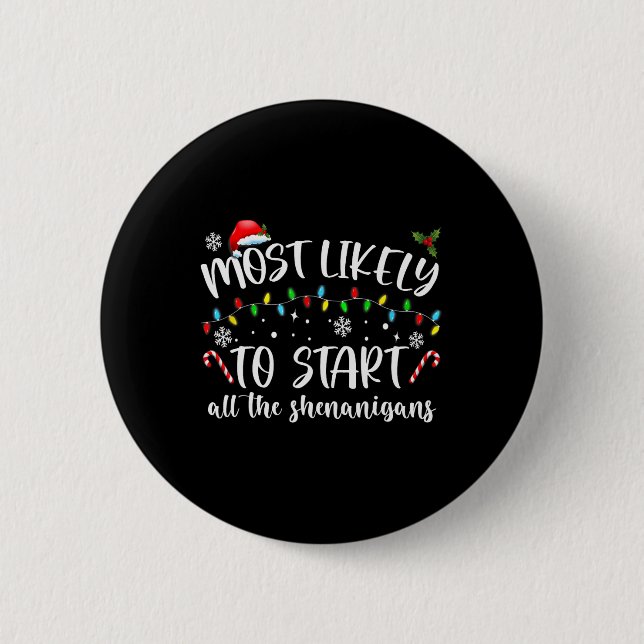 Am wahrscheinlichsten, um all den Schlamassel Fami Button (Vorderseite)