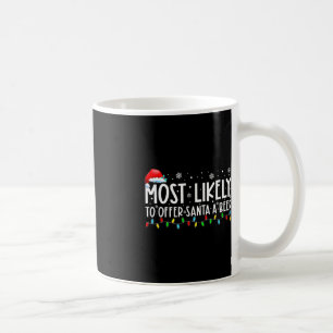 Am wahrscheinlichsten, um Santa A Bier Spaß trinke Kaffeetasse