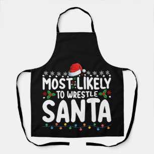 Am wahrscheinlichsten, um Weihnachts-Wrestling zu  Schürze