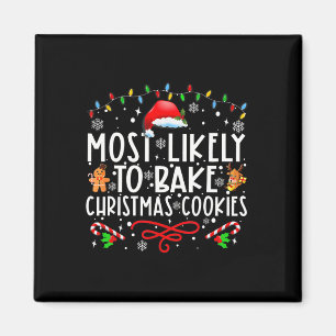 Am wahrscheinlichsten, um Weihnachtsplätzchen-Spaß Magnet
