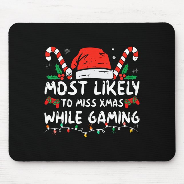 Am wahrscheinlichsten, während Sie Weihnachts Mama Mousepad (Vorne)