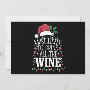 Am wahrscheinlichsten Weihnachten trinken die ganz