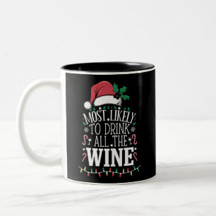 Am wahrscheinlichsten Weihnachten trinken die ganz Zweifarbige Tasse