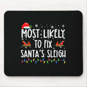 Am wahrscheinlichsten Weihnachten zu reparieren Sa Mousepad