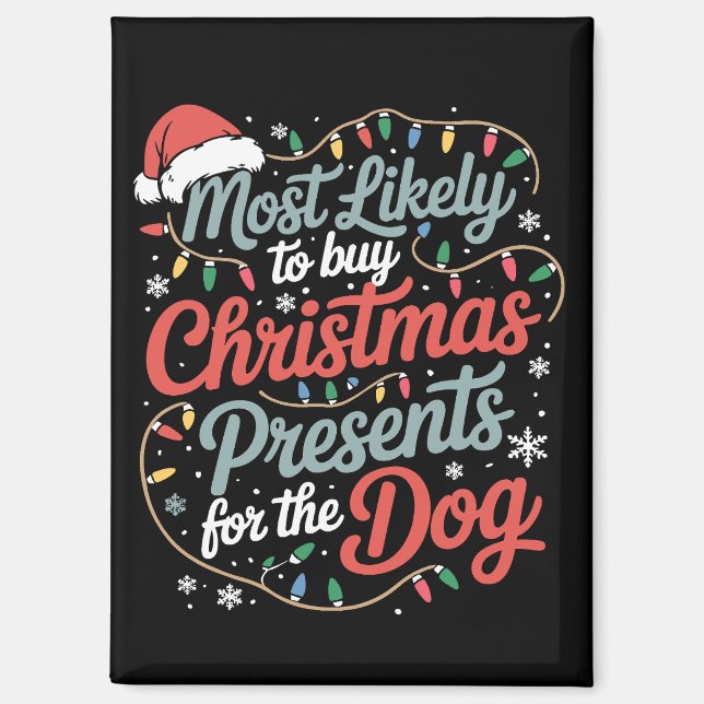 Am wahrscheinlichsten Weihnachtsgeschenke für den  Magnet (Vorderseite)