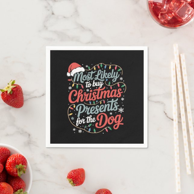 Am wahrscheinlichsten Weihnachtsgeschenke für den  Serviette (Beispiel)