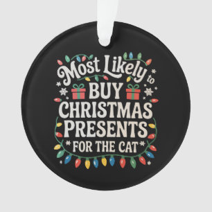 Am wahrscheinlichsten Weihnachtsgeschenke für die Ornament