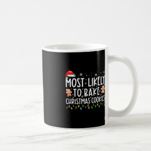 Am wahrscheinlichsten Weihnachtskekse backen Baker Kaffeetasse